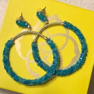 Kendra Scott Russel teal agate
